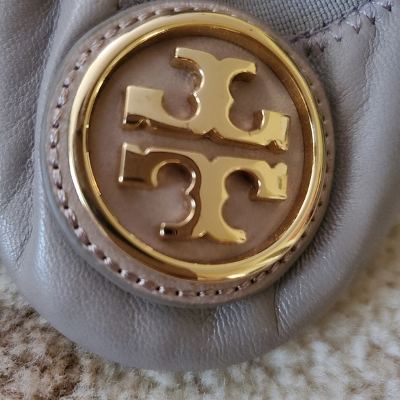 Tory Burch Caroline 2 ballet flats ~ Grey size 7 - Picture 5 of 16